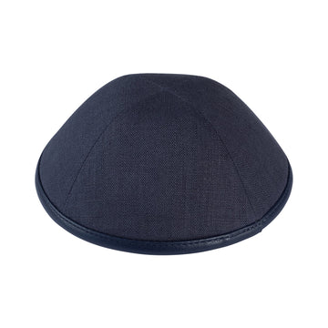 Gray Linen Kippah - iKippah by Judaica Square