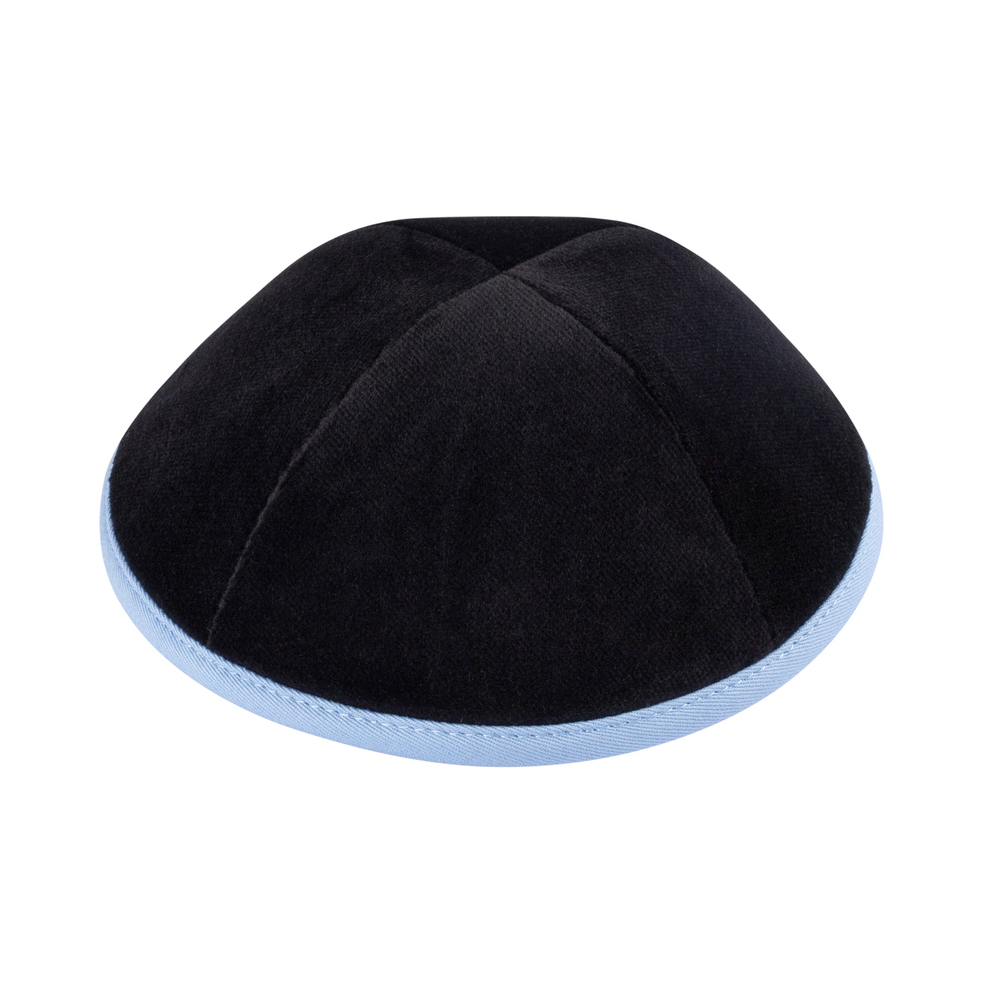 Black Velvet Kippah for Bar Mitzvah - iKippah by Judaica Square