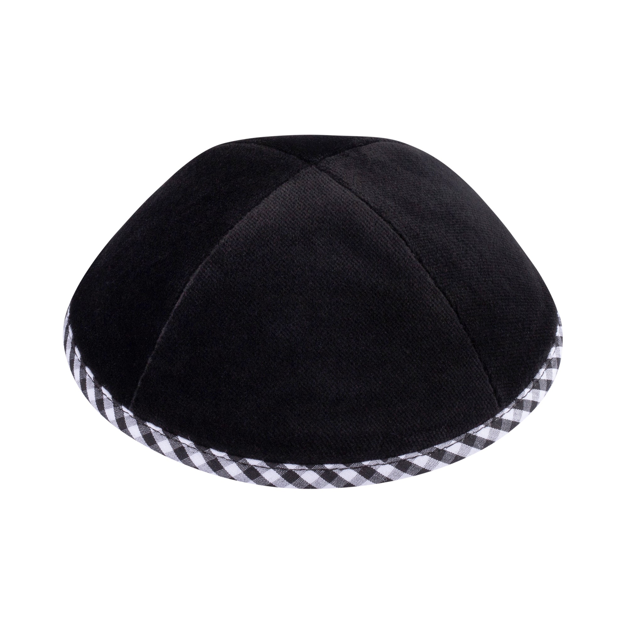 Black Velvet Kippah for Bar Mitzvah - iKippah by Judaica Square