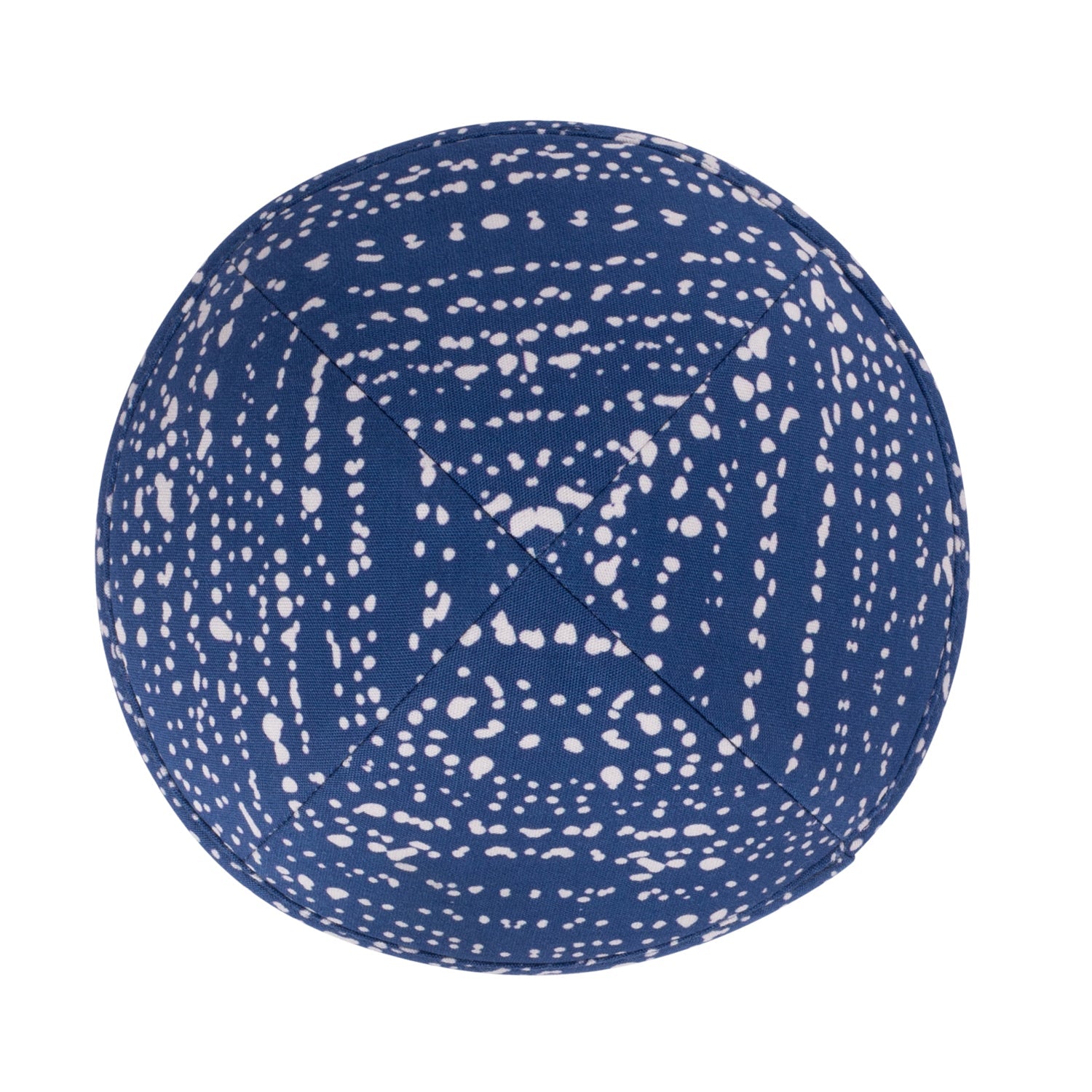 Yarmulka Kippah - side view showing six-panel design