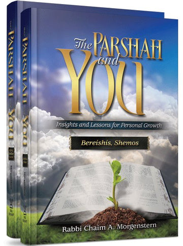 Front cover of The Parshah and YOU (2 volume set): Insights and Lessons for Personal Growth by Rabbi Chaim Morgenstern