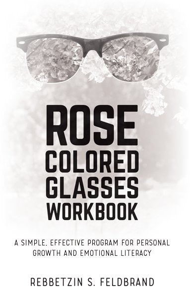 Rose Colored Glasses Workbook -Free Download — Jewish stories workbook cover | Judaica Square Lakewood