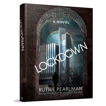 Lockdown front cover — Ruthie Pearlman, hardcover, published by Menucha Publishers