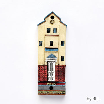 Rite Lite Mezuzah, Toledo Synagogue, Resin