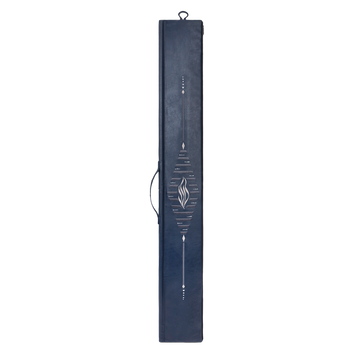 Lulav Bag, Navy Leather