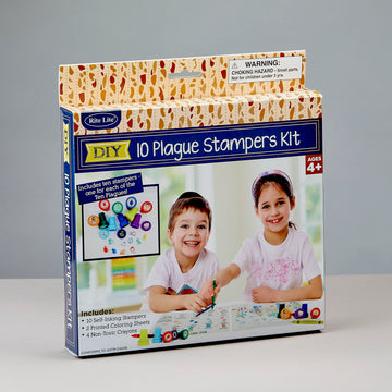 Rite Lite Passover 10 Plagues Stampers Kit, 8 x 7 Inch