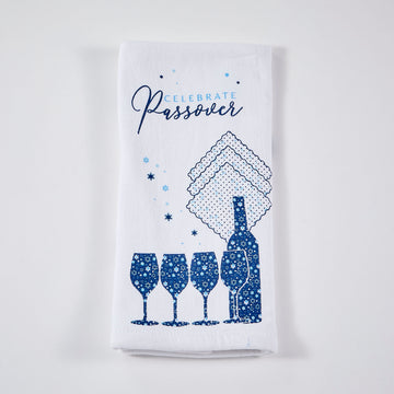 Rite Lite Passover Mosaic Hand Towel, 15 x 25 Inch