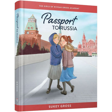 Passport to Russia front cover — Sukey Gross, hardcover, published by Menucha Publishers
