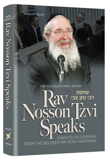 Rav Nosson Tzvi Speaks, a 392-page hardcover of insights following the weekly parashah
