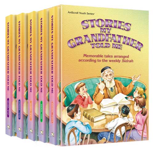 Stories My Grandfather Told Me - 5 Volume Slipcased Set — by Zev Greenwald | Judaica Square Lakewood