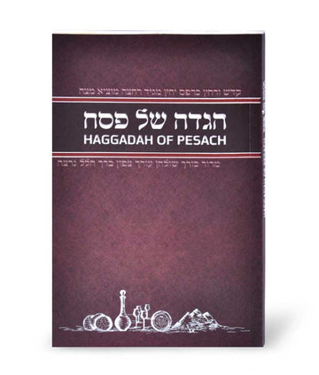 Simchonim illustrated Hebrew English Haggadah in bordeaux