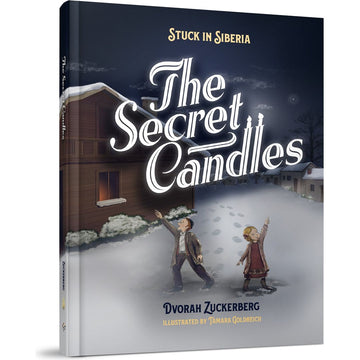 The Secret Candles front cover — Dvorah Zuckerberg, hardcover, published by Menucha Publishers