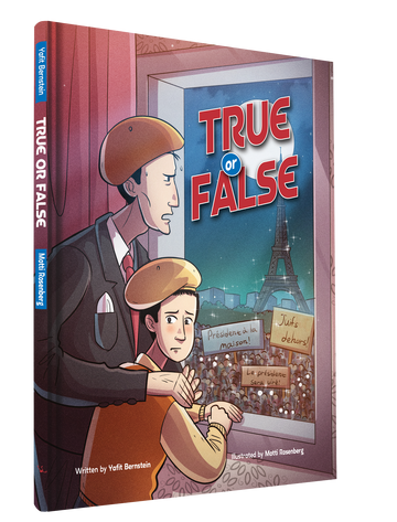 True or False — English Comic Book — front cover