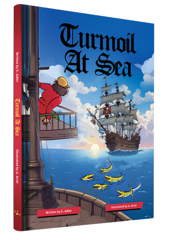 Turmoil At Sea - Comic Book — front cover
