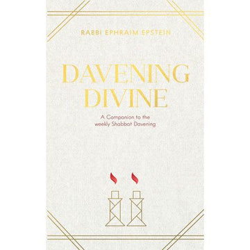 Cover of Davening Divine by Rabbi Ephraim Epstein, hardcover edition