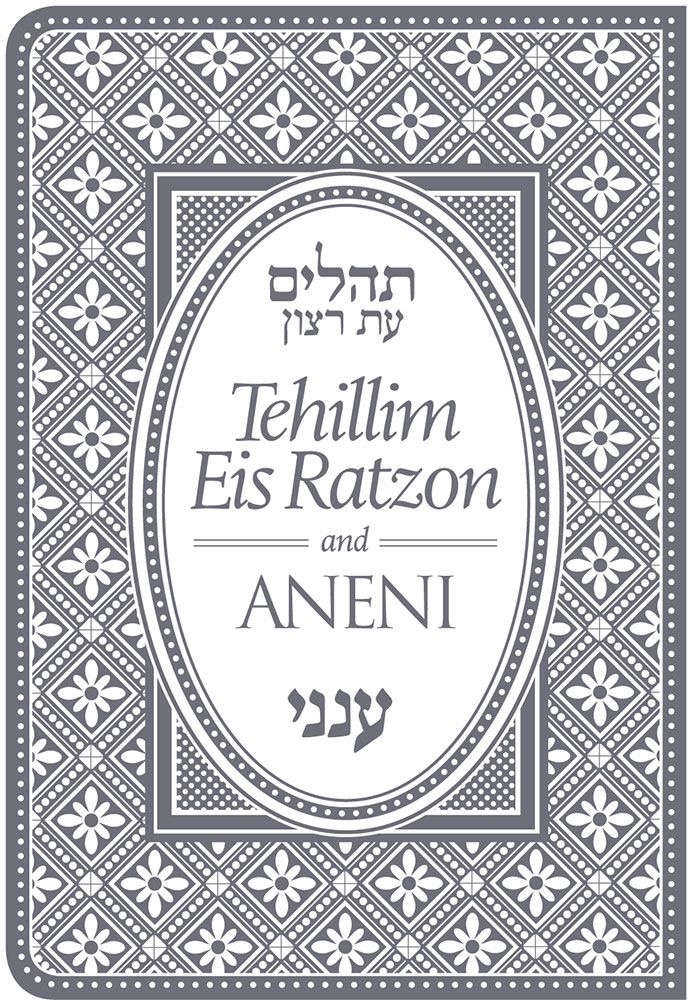 Tehillim-Aneni, Mini, Flexible, Grey