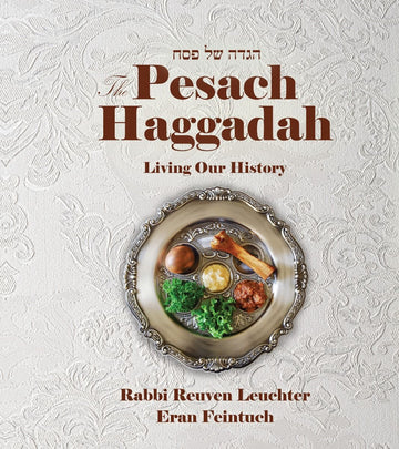 Haggadah - Living Our History (hard) — front cover hardcover | Judaica Square Lakewood