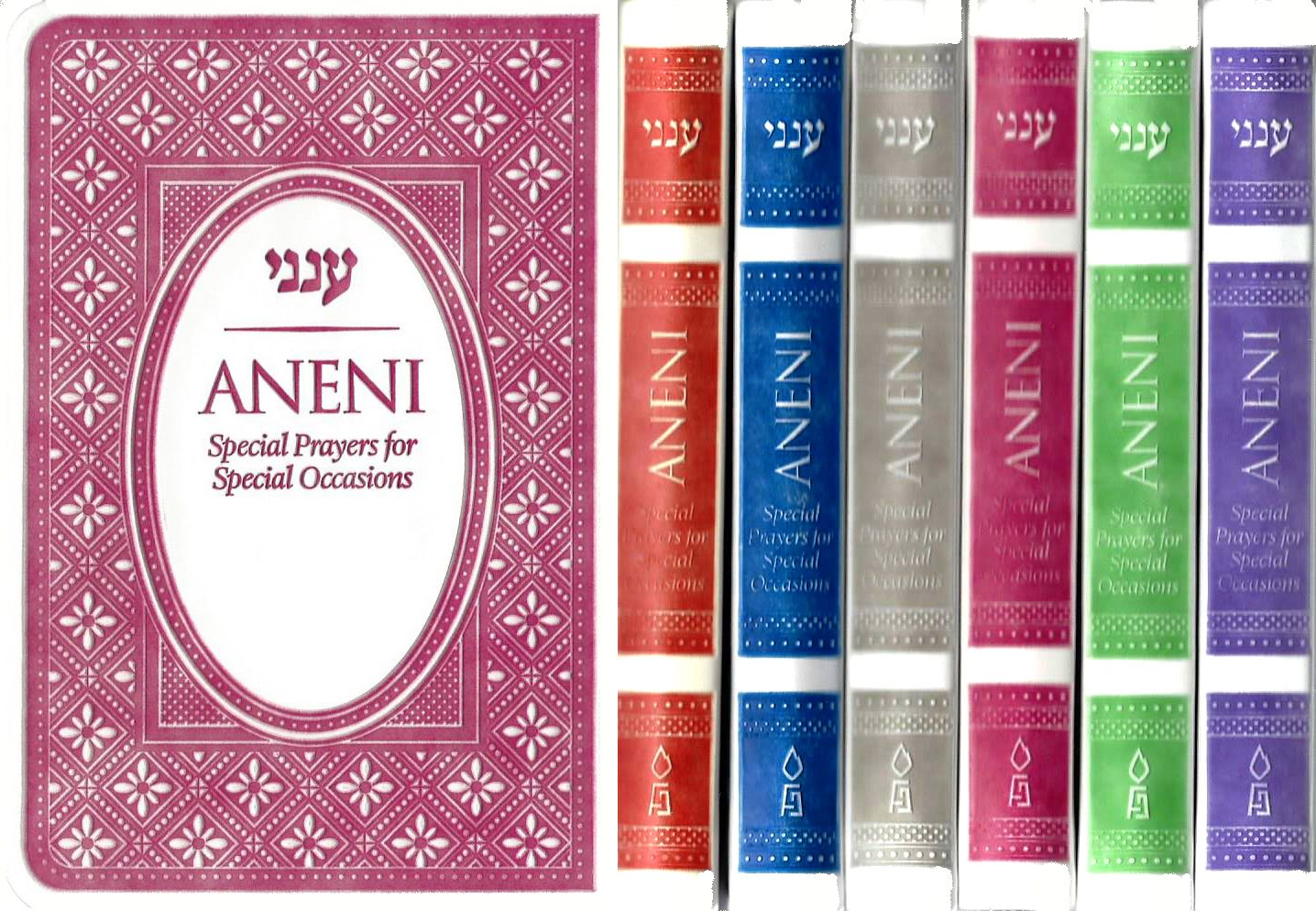 Aneni Simcha Edition Mini Flexible, Green — cover | Judaica Square Lakewood