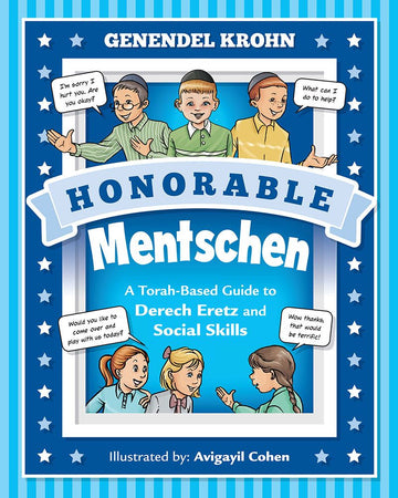 Front cover of Honorable Mentschen by Genendel Krohn, hardcover edition
