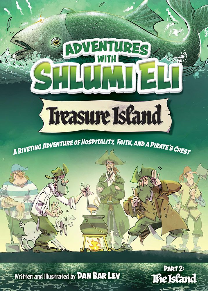 Adventures with Shlumi Eli - Treasure Island Part 2: The Island — cover | Judaica Square Lakewood