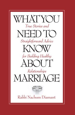What You Need to Know about Marriage — front cover hardcover | Judaica Square Lakewood