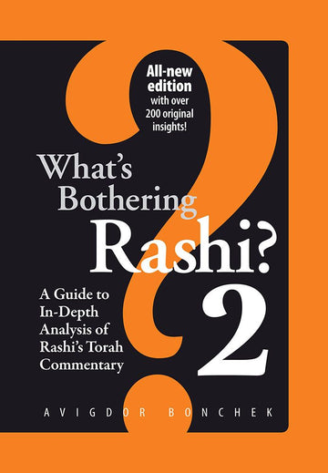 Cover of What's Bothering Rashi 2 by Avigdor Bonchek, hardcover edition