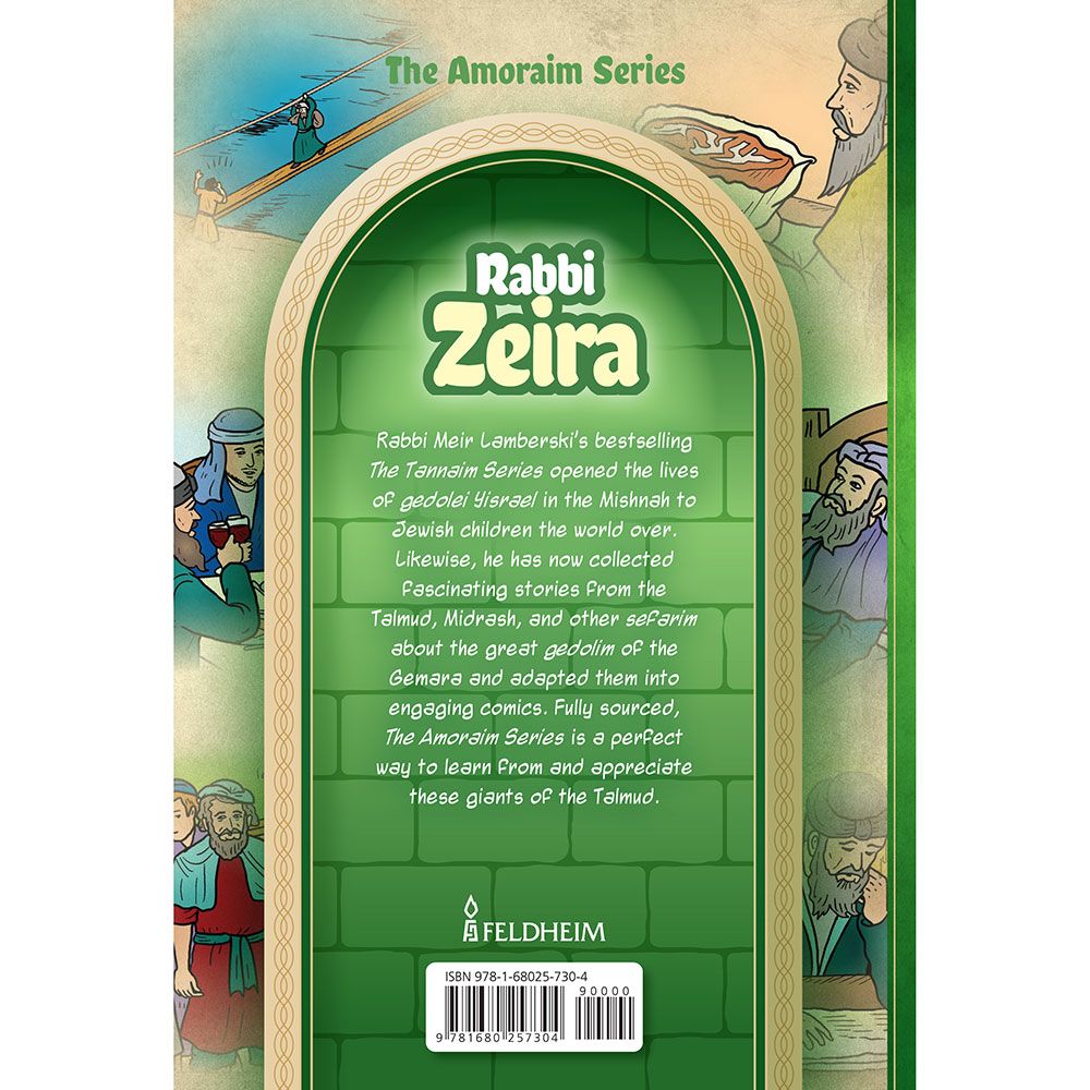 Amoraim Series: Rabbi Zeira — back | Judaica Square Lakewood