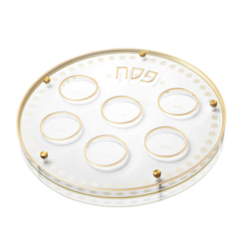 Inspired Seder Plate — Pesach (Waterdale Collection)