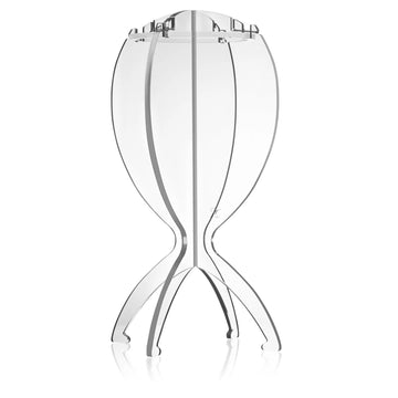 Collapsible Wig Head — lucite Judaica