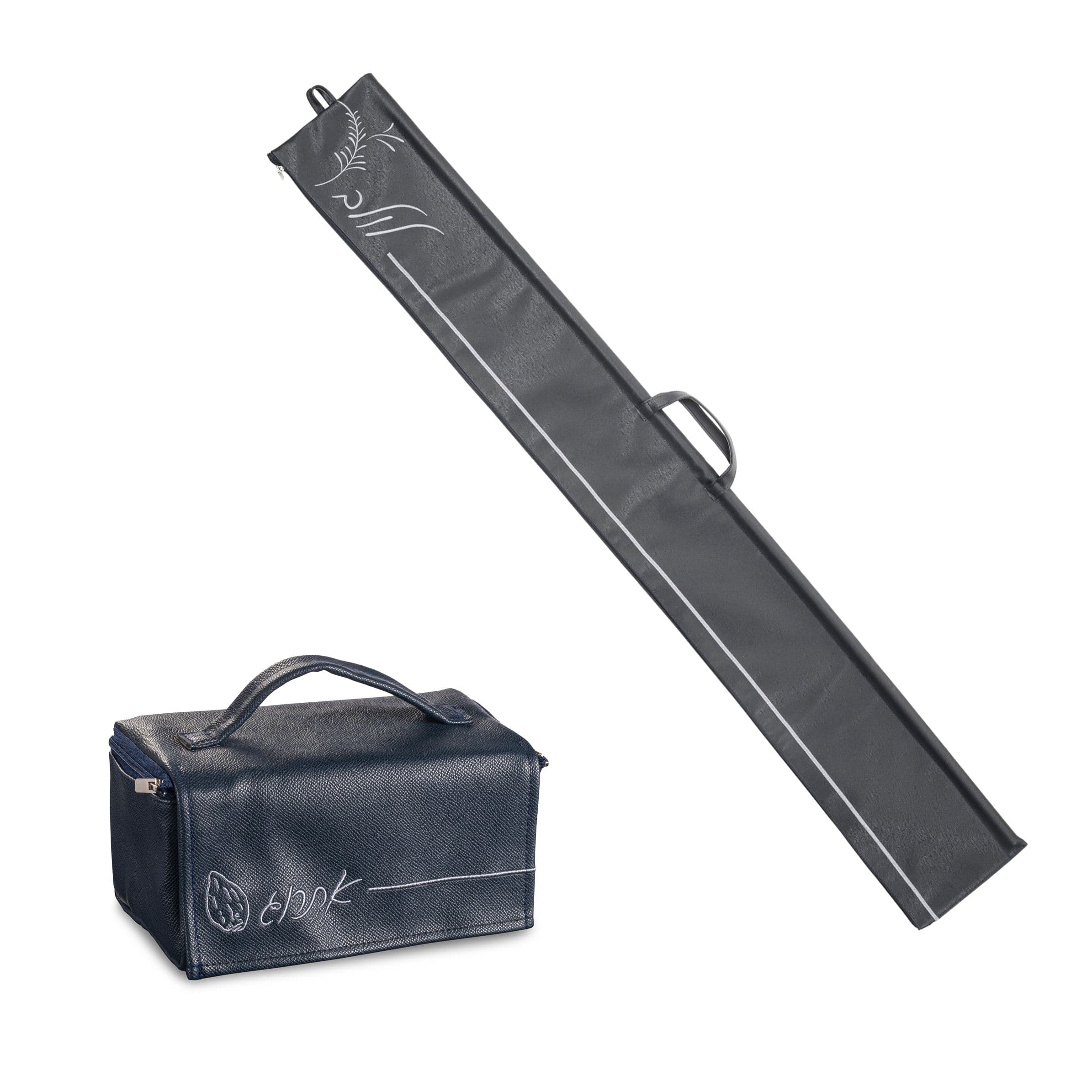 Embroidered Leather Lulav Case