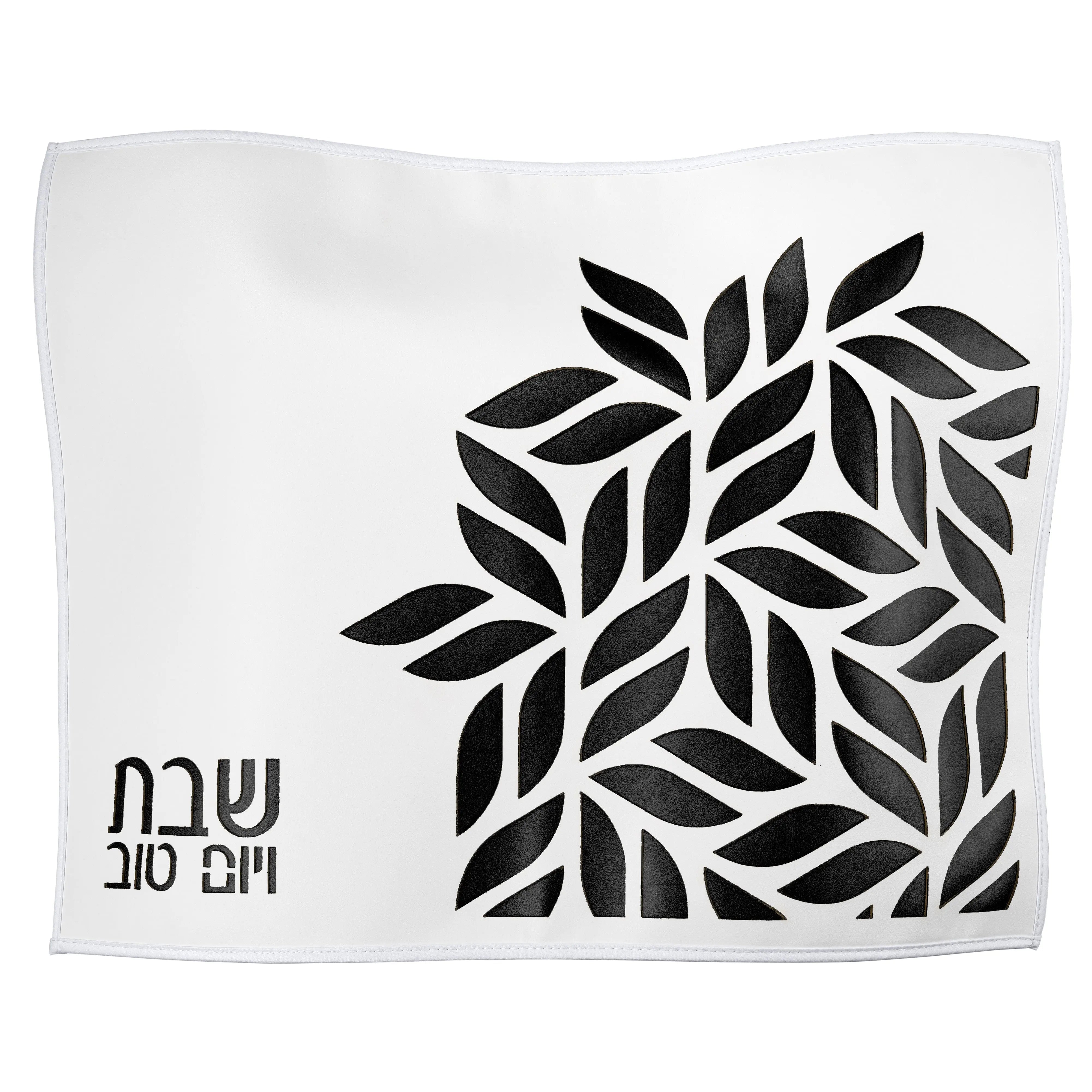 Floral Laser Cut Challah Cover — hero shot | Judaica Square Lakewood