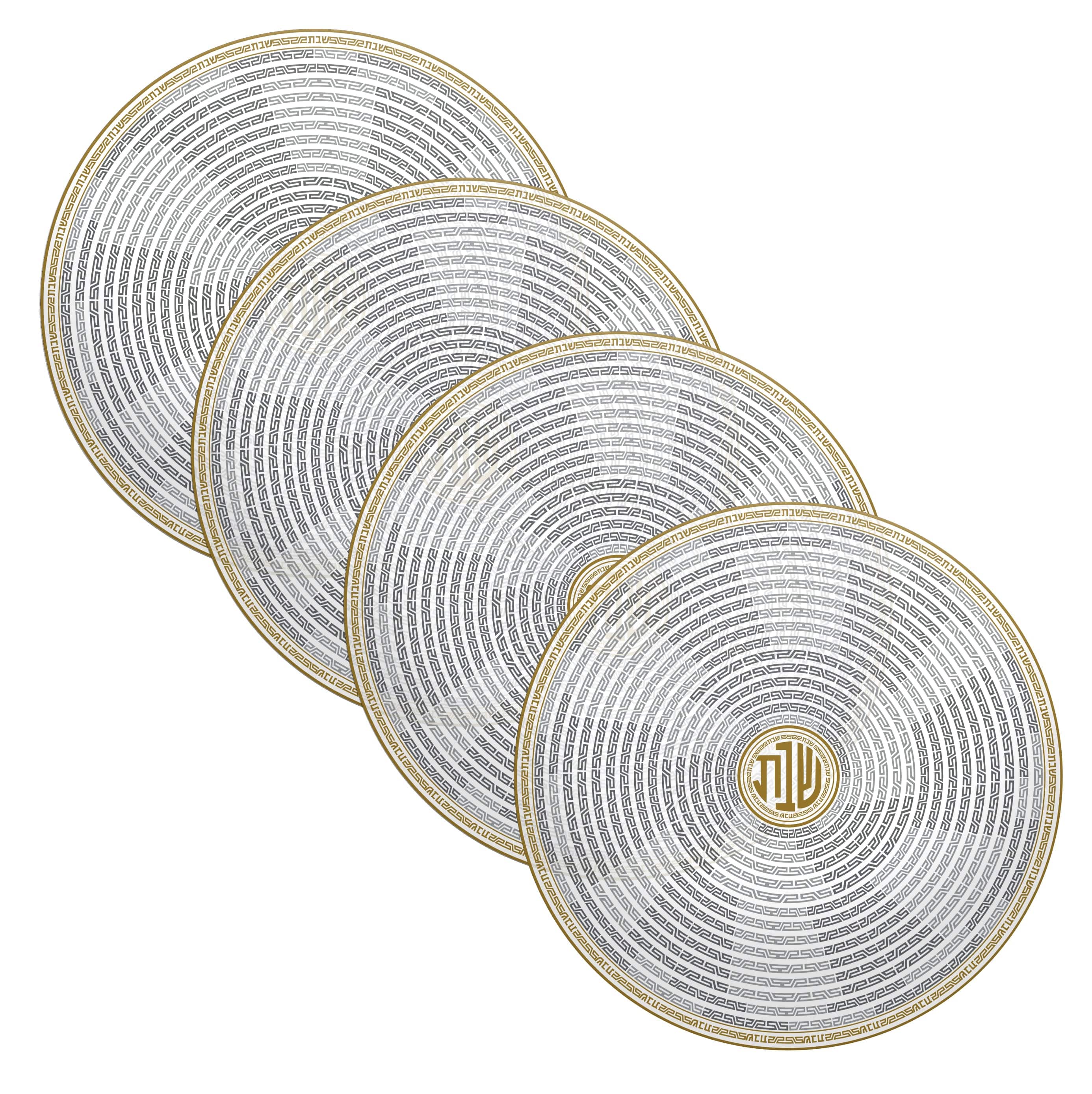 Geometric Chargers — hero shot | Judaica Square Lakewood