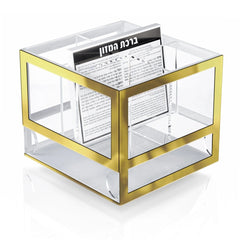 Gold Silverware Caddy Bencher Set