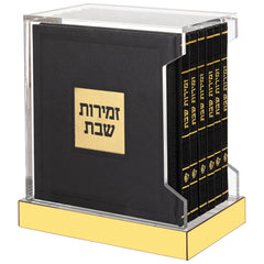 Hardcover Leather & Lucite Bencher Set