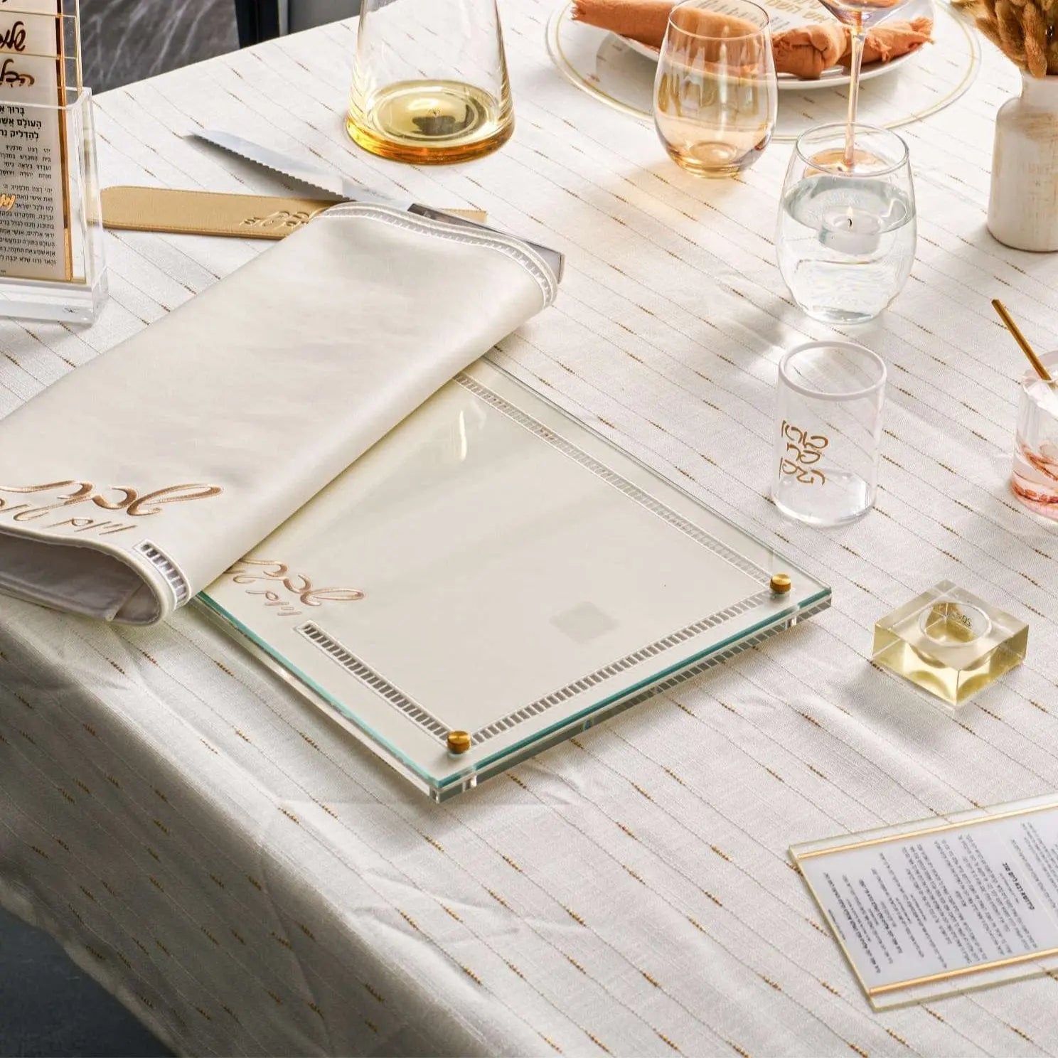 Hemstitch Challah Board | Judaica Square Lakewood