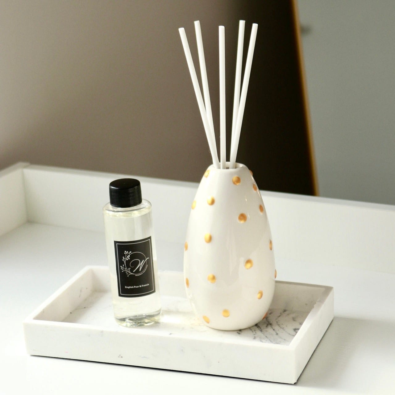 KS Gold Diffuser — detail view | Judaica Square Lakewood