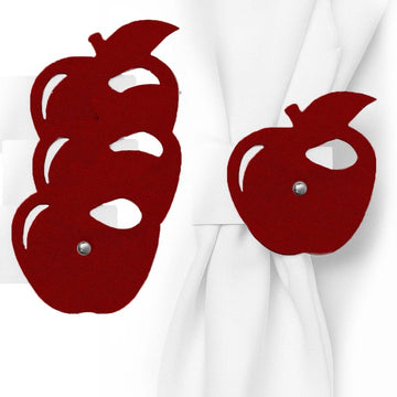 Leather Simanim Napkin Wraps — Napkin Rings
