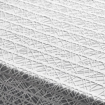 Linear Lace Tablecloth — leather