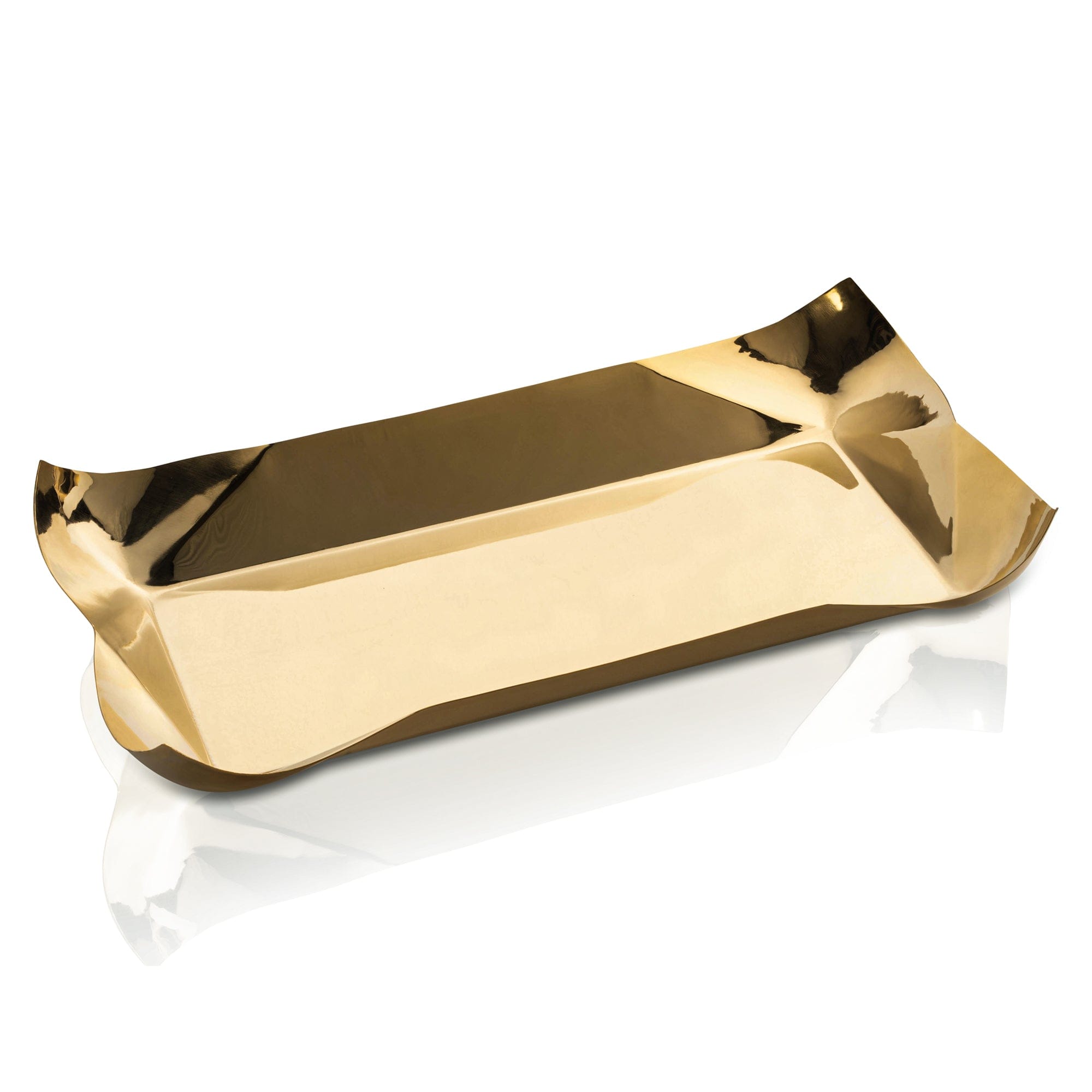 Metal Contour Bread Tray | Judaica Square Lakewood