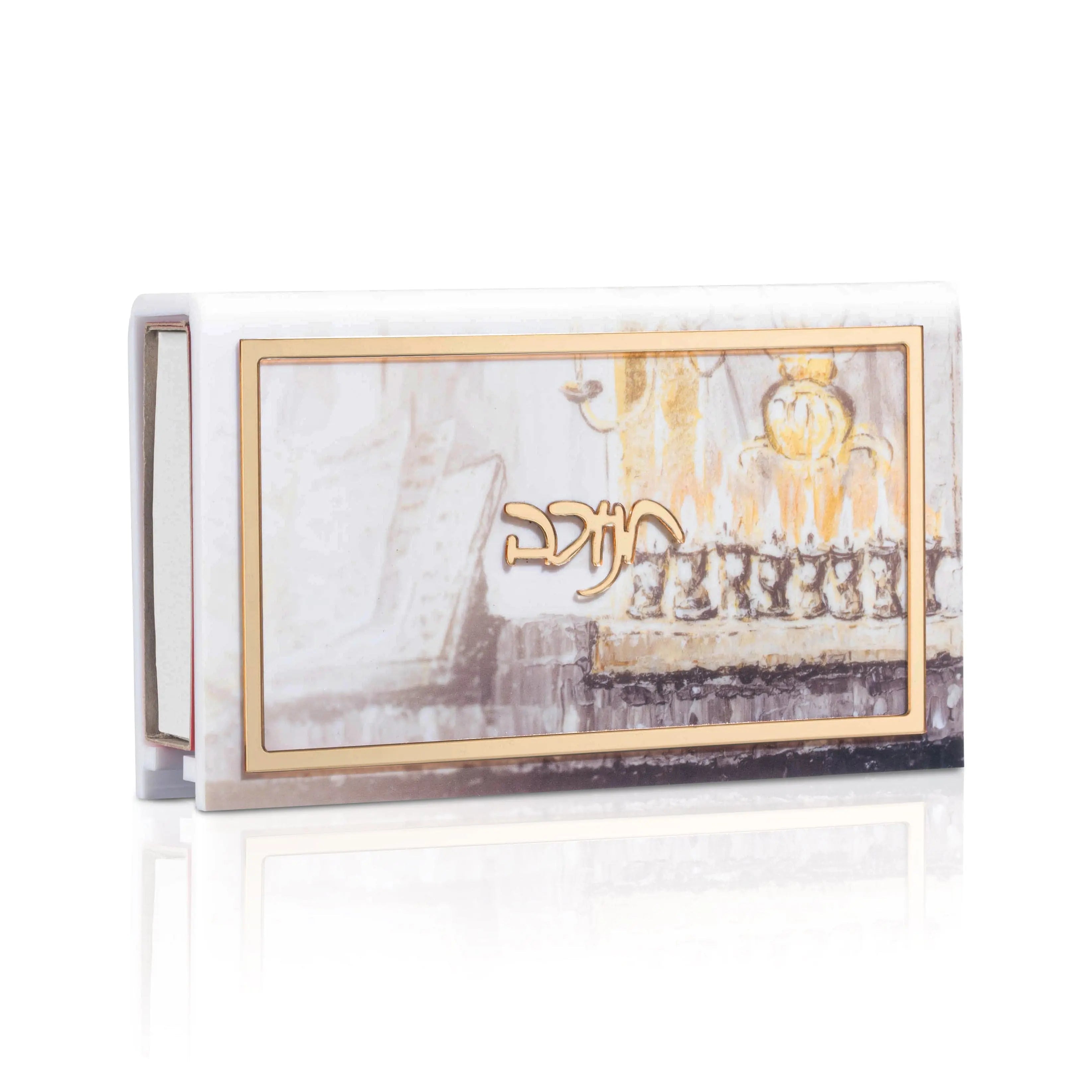 Painted Judy Chanukah Matchbox | Judaica Square Lakewood