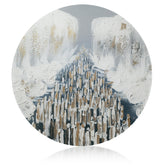 Elegant Painted Pesach Charger Plates: Decorative Seder Table Enhancements for Festivities