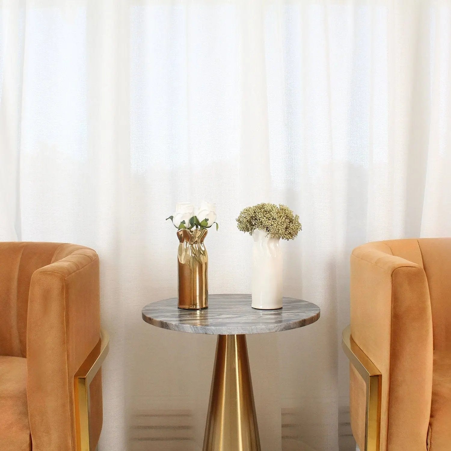 Gold Paper Bag Faux Floral | Judaica Square Lakewood
