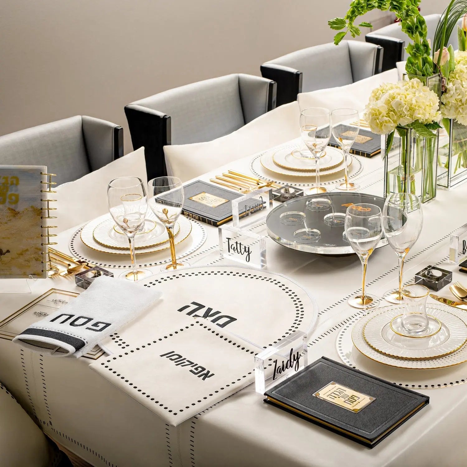 Pesach 2022 Tablescape | Judaica Square Lakewood