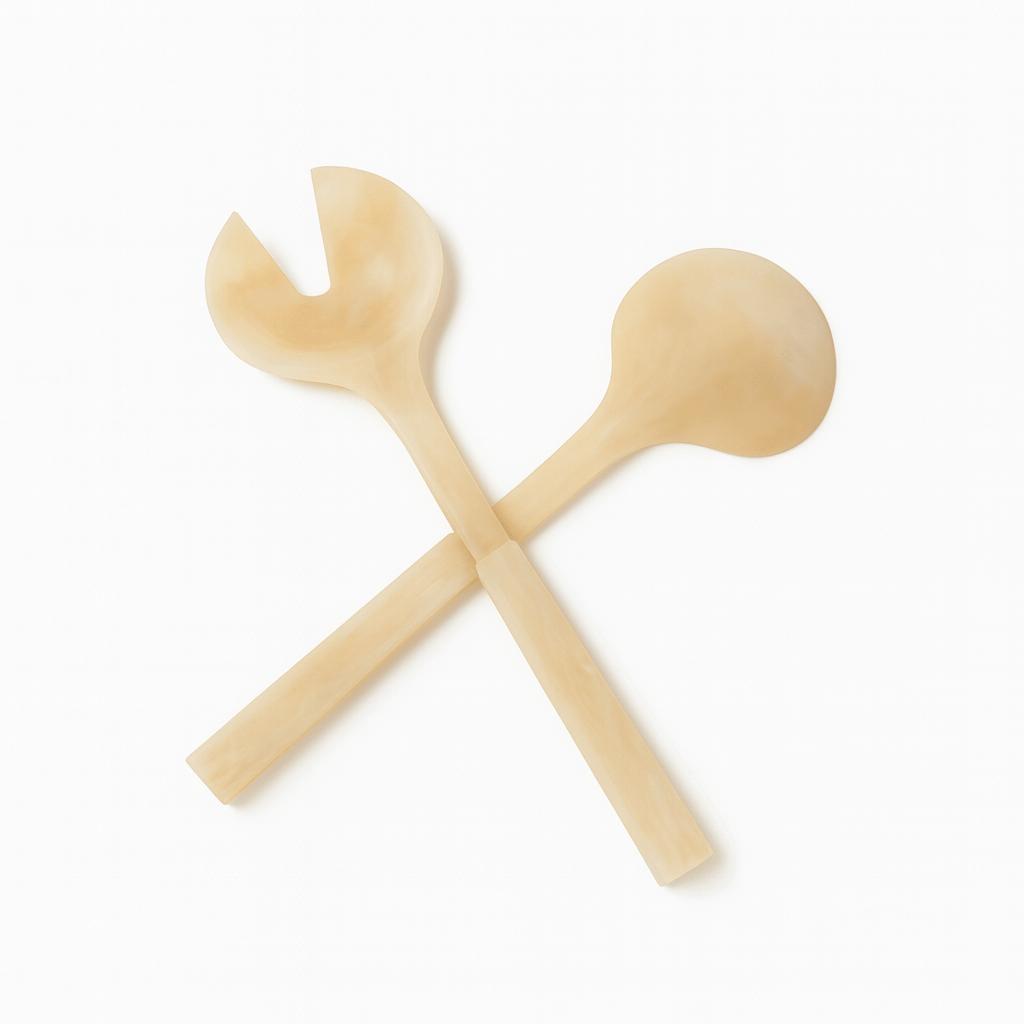 Resin Salad Servers | Judaica Square Lakewood