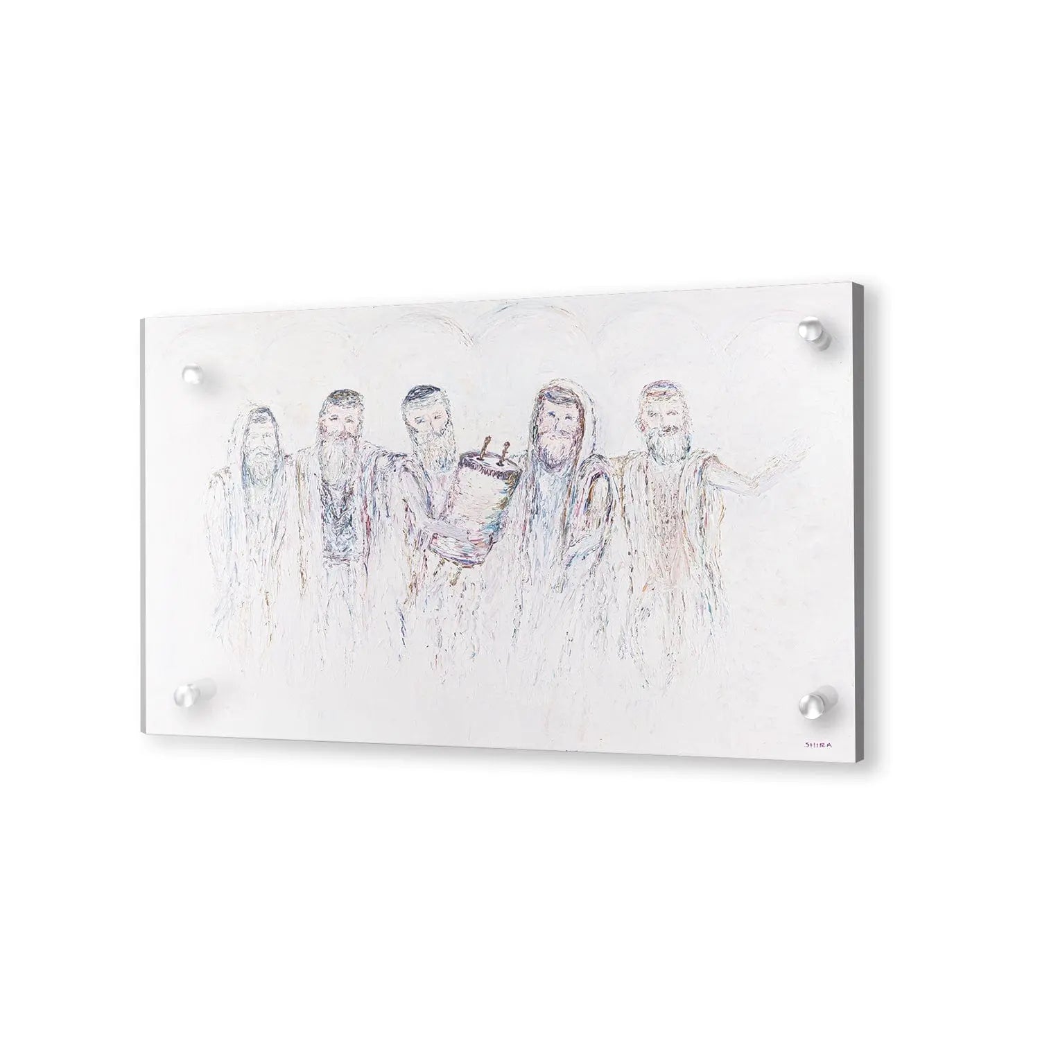 Shira Licht Simchas Torah Painting | Judaica Square Lakewood