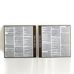 Side Lucite Bencher Card
