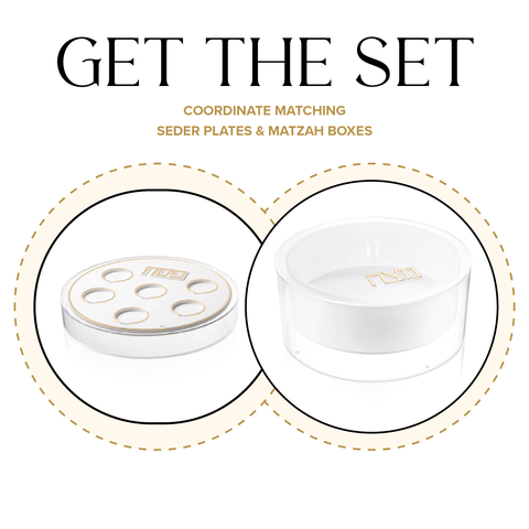 Suspended Seder Plate & Matzah Box