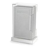 Tall Hardcover Leather & Lucite Bencher Set