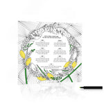 Color it Acrylic Ushpizen Card