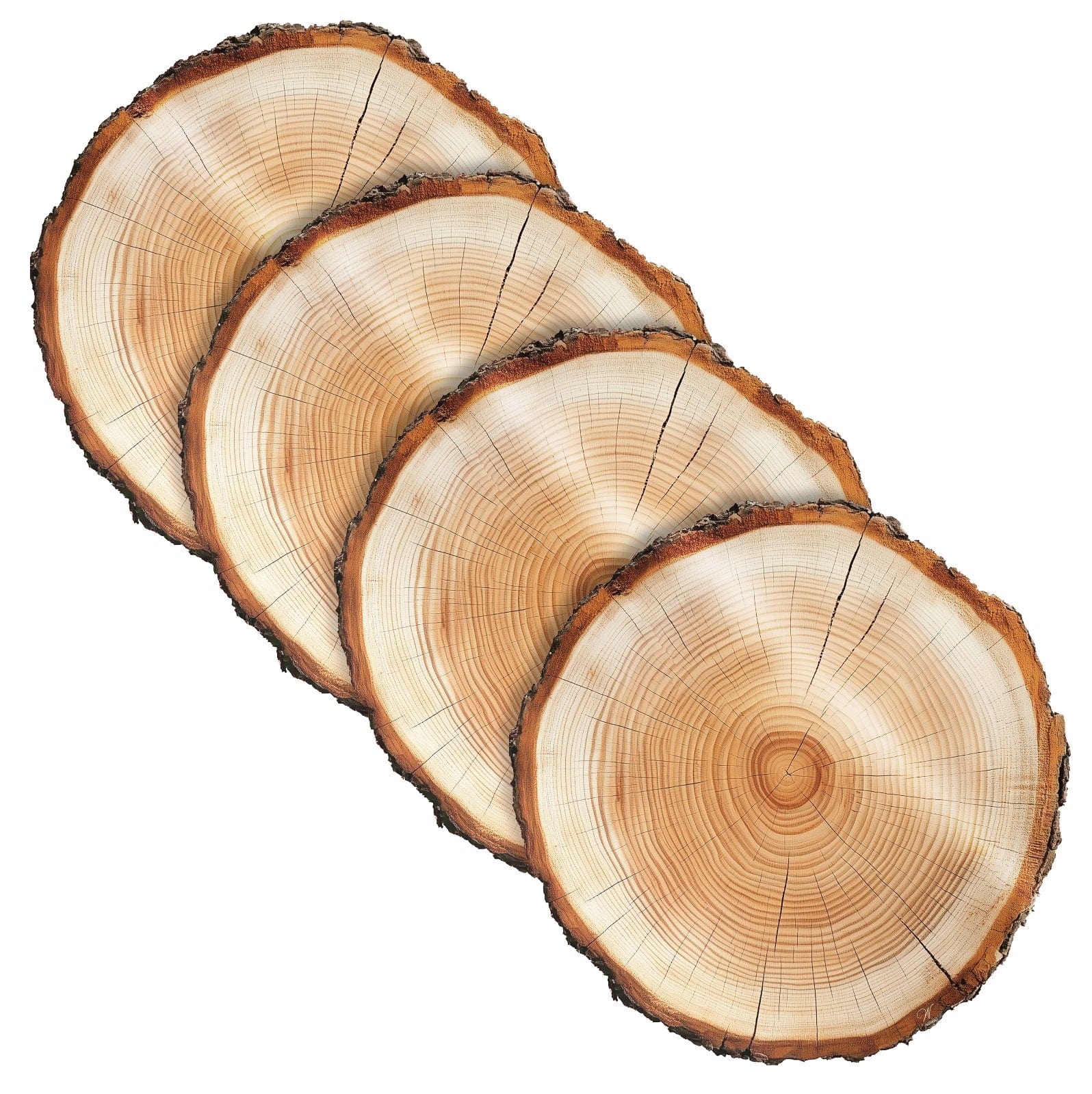 Wood Chargers | Judaica Square Lakewood